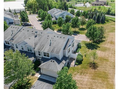 Drone view of extra green space