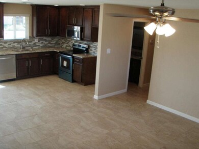 Family Room and Kitchen