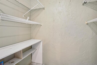 Extra storage closet in unit