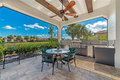 Custom outdoor kitchen w, grill, frig, ice maker &
