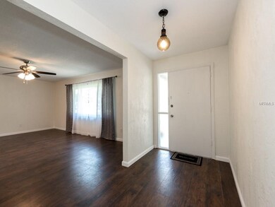 Entry door, new laminate floors