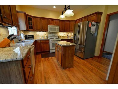 Kitchen. beautiful hardwood floors!