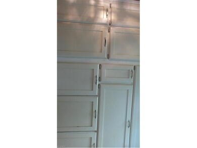 Built in pantry cabinets off kitchen.