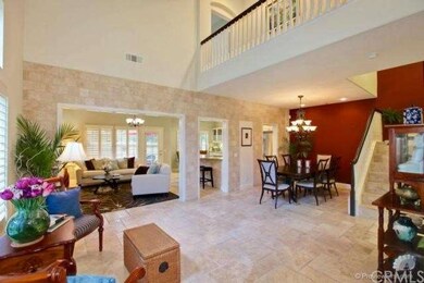 Fabulous open floor plan, travertine flooring thro
