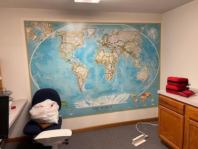 Office area with carpet