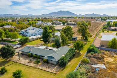 Aerial home and land
