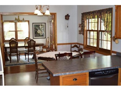 Eat in kitchen and formal dining room.