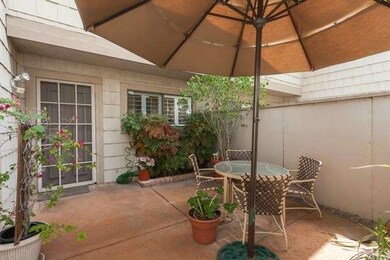 Enter through your private courtyard.