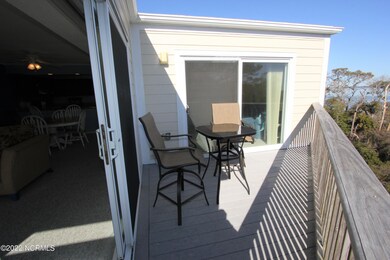 Deck with views of Bogue Sound
