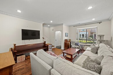 Lovely window seat off the front of the home