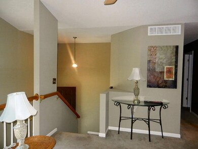 Stairs to front door/LL