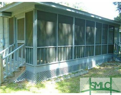Exterior Back. Screened Porch