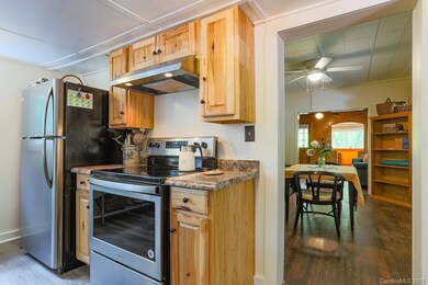 Newer appliances in updated kitchen