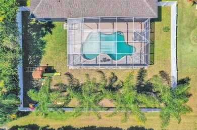 Large back yard