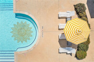 Aerial beach entry pool