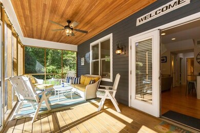 Screen Porch Sitting