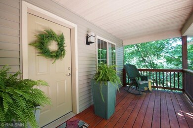 Enjoy relaxing on your front porch