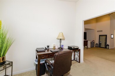 Could be a home office, reading room or a living room.