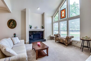 Fireplace with gas starter