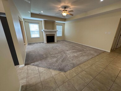 Living room, newer carpet