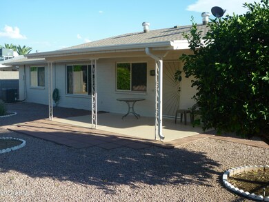 Rear Patio