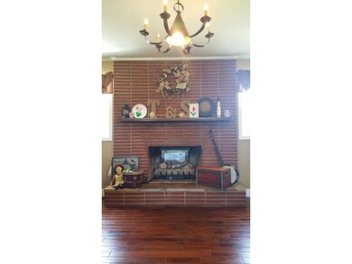 Full Brick Fireplace