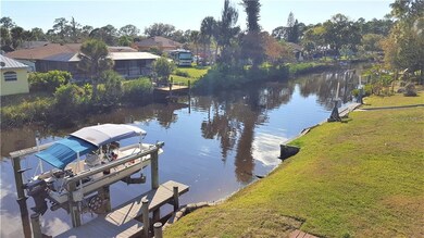 Boat Dock & Lift (Boat is the neighbors and does n
