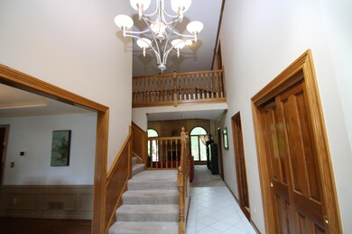 2 story foyer welcomes you