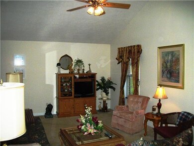 You enter the home into this large living room.  It's a great gathering place for family and friends.
