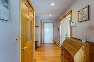 View of front entrance, further door...