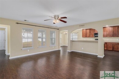LIVING ROOM HAS NEW WOOD FLOORING, NEUTRAL PAINT A