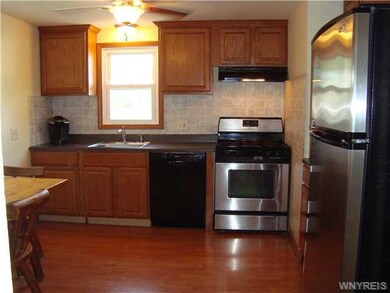 Kitchen. Plenty of cupboard space, including some 