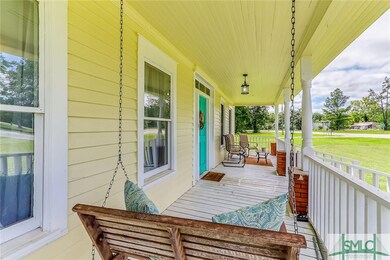 Relax on the front porch swing