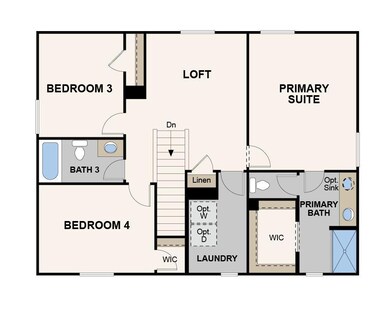 2012 Bidan Ave. Floorplan, Second Floor