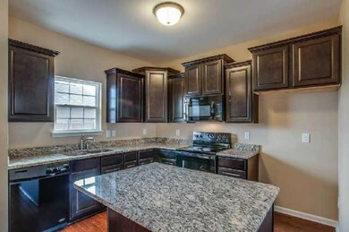 Many cabinets  Exact same plan model home