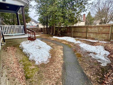 Fenced in back yard