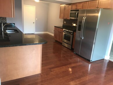 All stainless kitchen