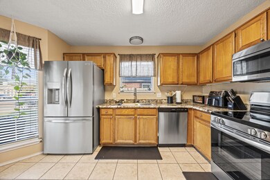 Refrigerator included in the kitchen!