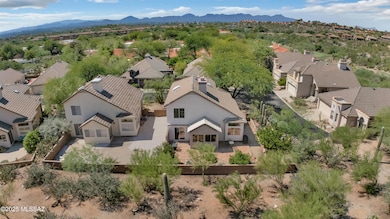 Over head rear of home