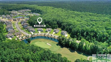 This gorgeous home sits across from the 6th hole a