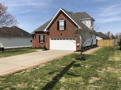 Front Entry 2 car garage & privacy fenced back yard