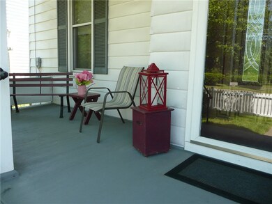 COVERED FRONT PORCH FOR SUMMER RELAXING