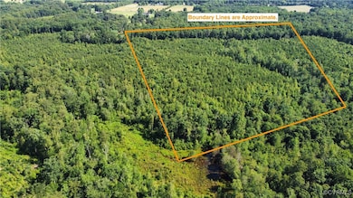 Aerial overview of property's location with a fore