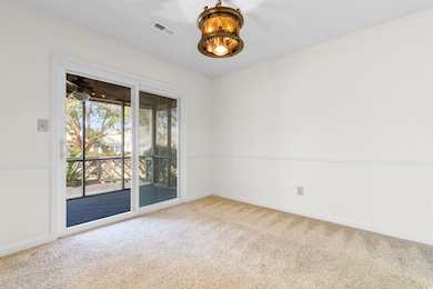 Empty room featuring carpet