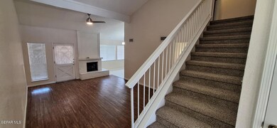 Stairs living area