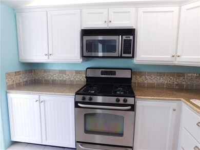 Kitchen has been updated with beautiful wood cabin