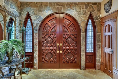 Custom Mahogany Doors