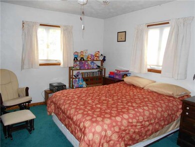 Bedroom. New carpet but hardwood underneath!