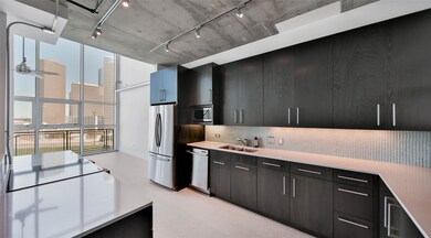 View of kitchen.