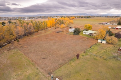 Aerial view of sparsely populated area